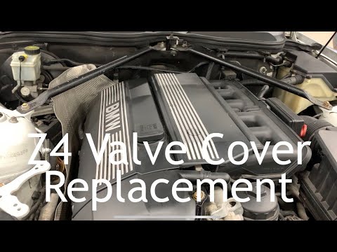 BMW M54 engine Valve Cover Gasket Replacement