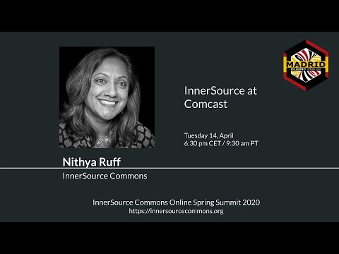 Nithya Ruff (Comcast) at ISC.S10 - Keynote - InnerSource at Comcast