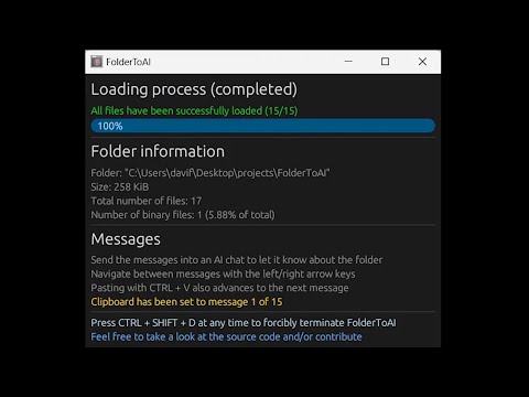 FolderToAI Demo