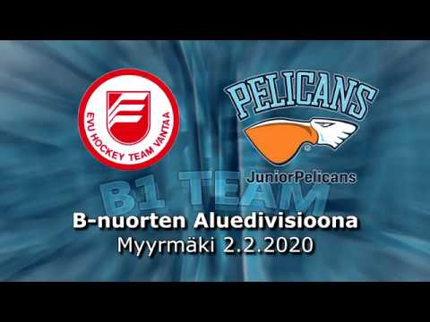 Su 2.2.2020 EVU - Pelicans B1 Team