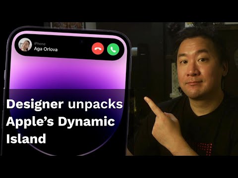 The Dynamic Island - Amazing design details!