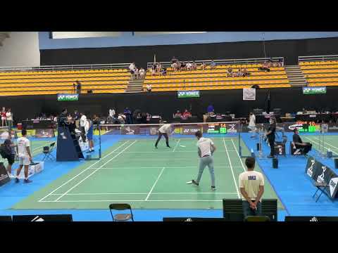 Riku Hatano (JPN) vs Ygor Coelho (BRA) MS SF 2022 Mexico International Challenge MS SF