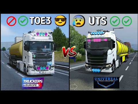 Truckers of Europe 3 vs Universal Truck Simulator || Best Comparison