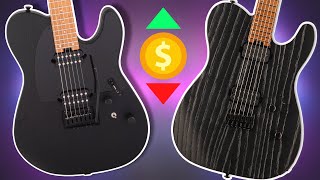 Video thumbnail for Buy This NOT That | LTD Black Blast Vs. Charvel Pro-Mod Black Ash TELES by The Axe Guitar