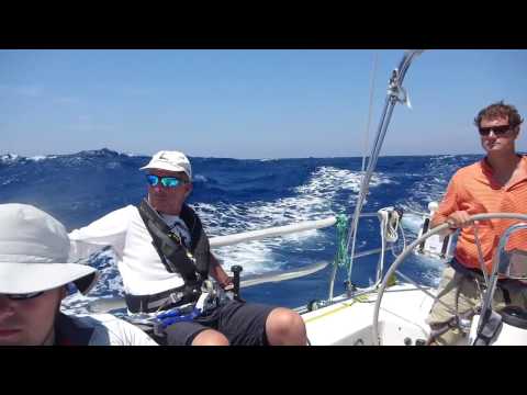 Schematic:  Annapolis To Bermuda 2016