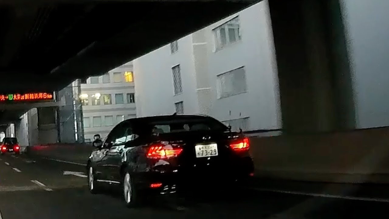 首都高で覆面パトカーに遭遇した結果・・・