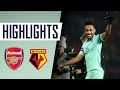 AUBAMEYANG WITH A BIZARRE GOAL! | Watford 0 - 1 Arsenal | Goals and highlights