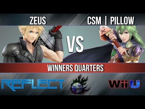 REFLECT 5 - Zeus (Cloud) vs. CSM | Pillow (Lucina) - Winners Quarters - Smash Wii U