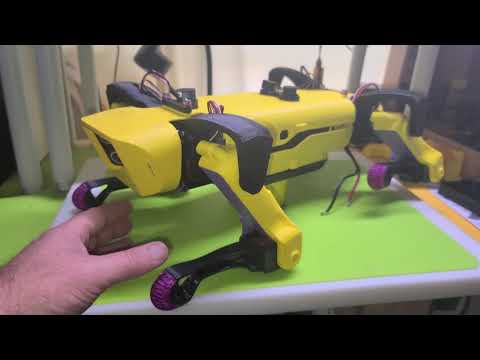 35kg Servo Upgrade : NovaSM3 v5.2 : a Quadruped Robot Dog Spot Mini Clone