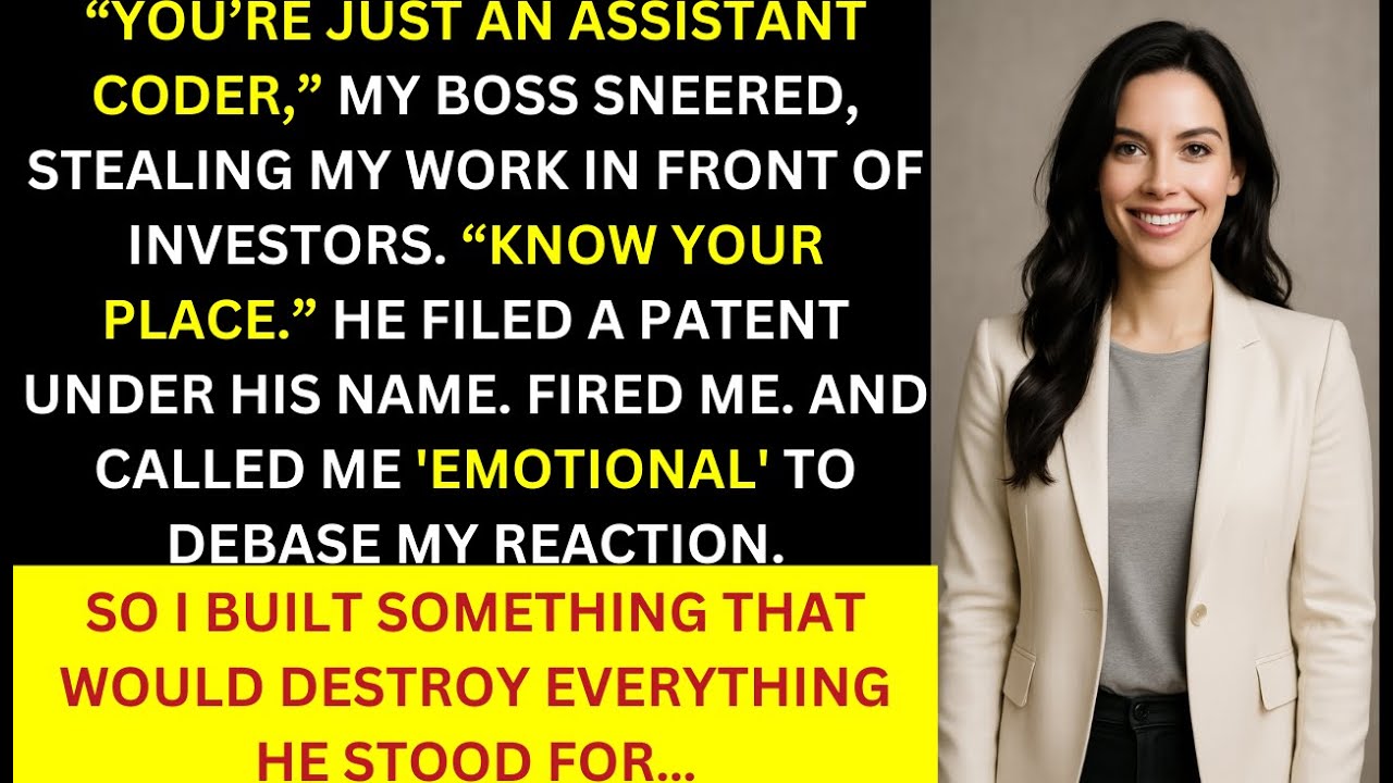 My Boss Made Millions off My Software While Paying Me Peanuts — Then I Bankrupted Him Overnight...