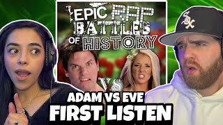 Adam vs Eve | Epic Rap Battles of History | ABOUT TO START A BEEF! | First Time Reaction