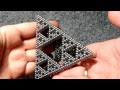 neocube (3mm) 3D fractal Pyramid of Sierpinski ...