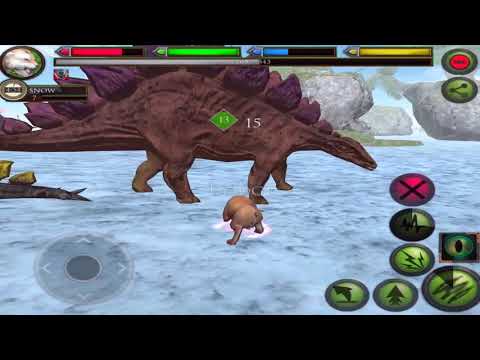 Sabertooth Tiger VS Dinosaurs, T-Rex, Mammoth, Part 3, Ultimate Dinosaur Simulator