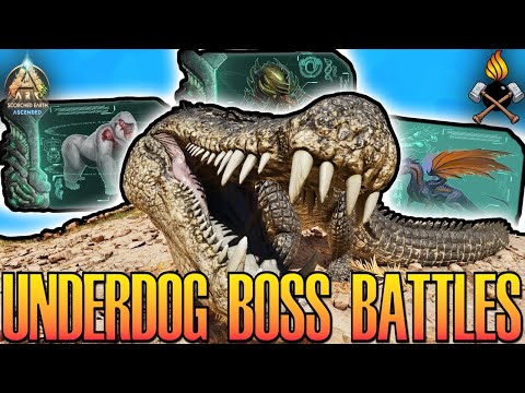 Deinosuchus vs. The Island Bosses! [Underdog Boss Battles! - Expansion Series]