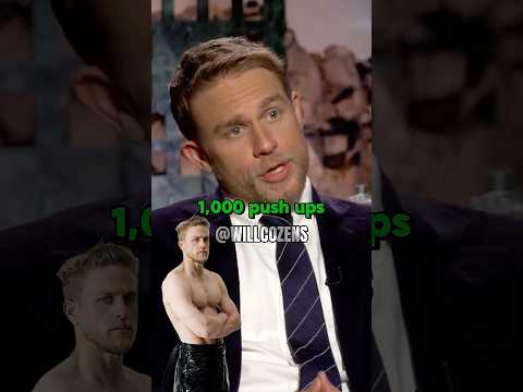 Charlie Hunnam 1,000 Push Ups every day
