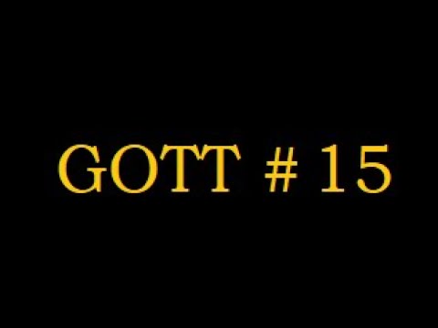 Gott 15 # Einmal gerettet, immer gerettet