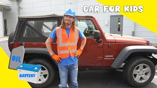 Handyman for Kids | Learn about Cars with Handyman Hal