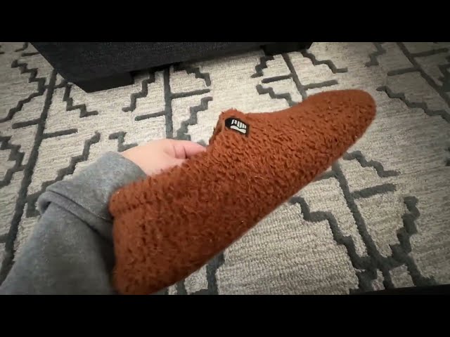 Vídeo relacionado con RockDove Zapatilla Interior de Peluche Teddy para Mujer con Parte Trasera Cerrada, 38/39 EU, Gris Oscuro