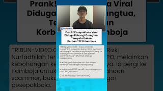 Kiper Bandung Viral Diduga Bohongi Orangtua, Ternyata Bukan Korban TPPO Kamboja