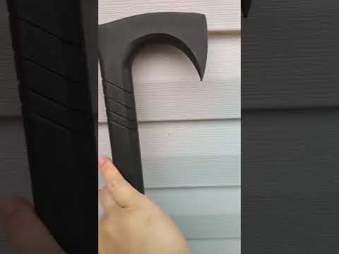 Cold Steel defense axe walking stick/cane review