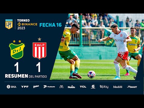 #TorneoBinance 2023 | Fecha 16 | resumen de Defensa y Justicia - Estudiantes