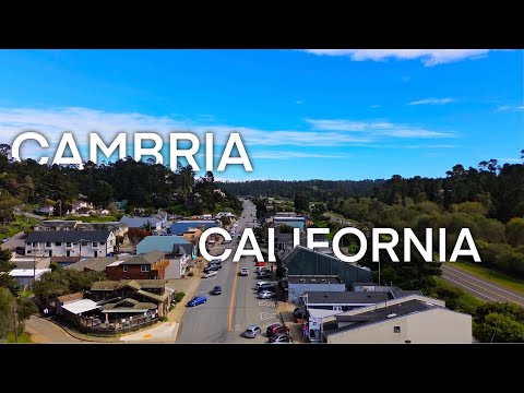 Cambria - California (Drone Video) 4K