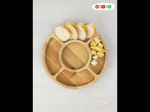 Миниатюра изображения товара Менажница Woody Пять в одном / 05681
