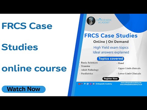 FRCS Case Studies - online course
