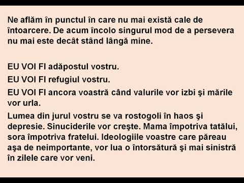 Mesaj profetic: Sfârşitul tuturor lucrurilor este aici