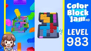 Solution du Niveau 983 de Color Block Jam