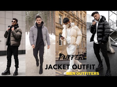 How To Style Puffer Jackets | Puffer jacket Outfit...
