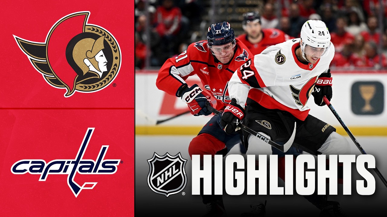 Senators vs. Capitals | NHL Highlights | March 18, 2026