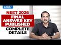 NEET 2026 FINAL ANSWER KEY PUBLISHED COMPLETE DETAILS