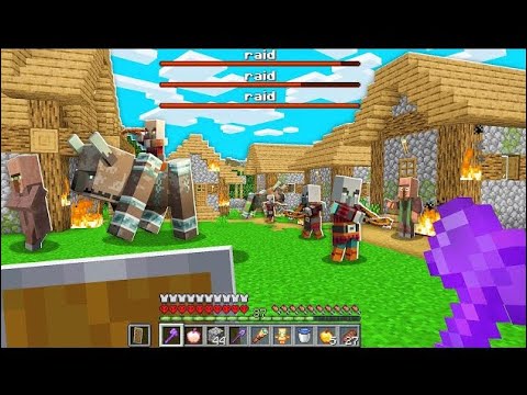nasz pierwszy rajd na serwerze minecraft