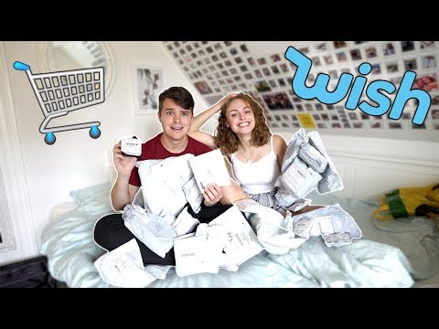 VI HAR KØBT WISH PAKKER TIL HINANDEN