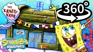 Go 360° Inside the Krusty Krab! 🍔 | Official SpongeBob VR Video