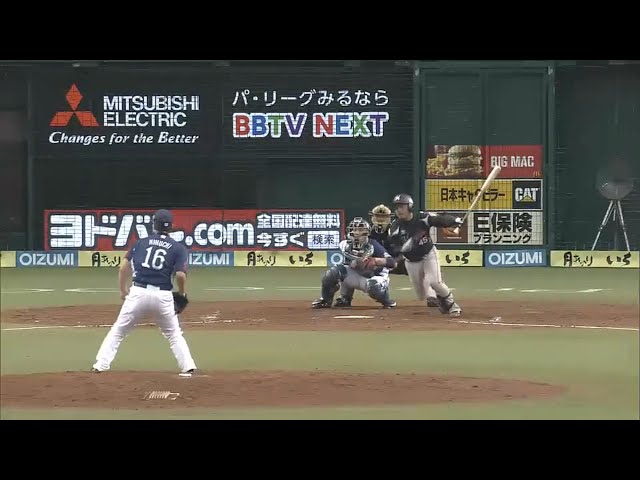 【5回表】バットの先で持っていった!! マリーンズ・田村 同点タイムリー 2015/9/13 L-M