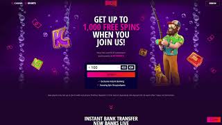 Monsino Casino - Få op til 1.000 Free Spins