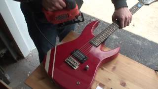 Video thumbnail for What would a 16 year old kid do?: Yamaha RGX 110 by Woodeso's Guitar Mods