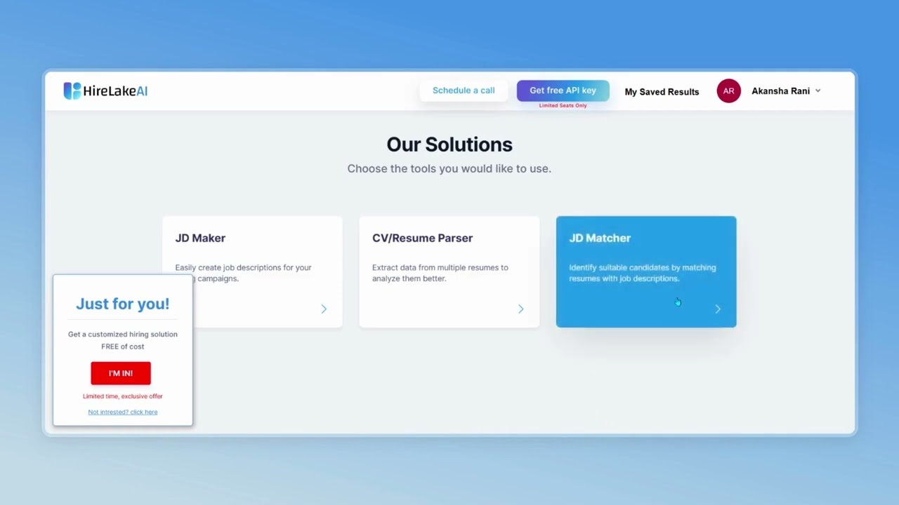 How to Match Candidates' Resumes With Job Description Using HireLakeAI | Resume Matcher