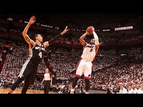 Dwyane Wade's BIG 1st half in Game 7!