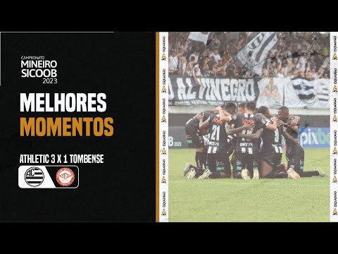 ATHLETIC CLUB 3 x 1 TOMBENSE | MINEIRO 2023 | MELHORES MOMENTOS