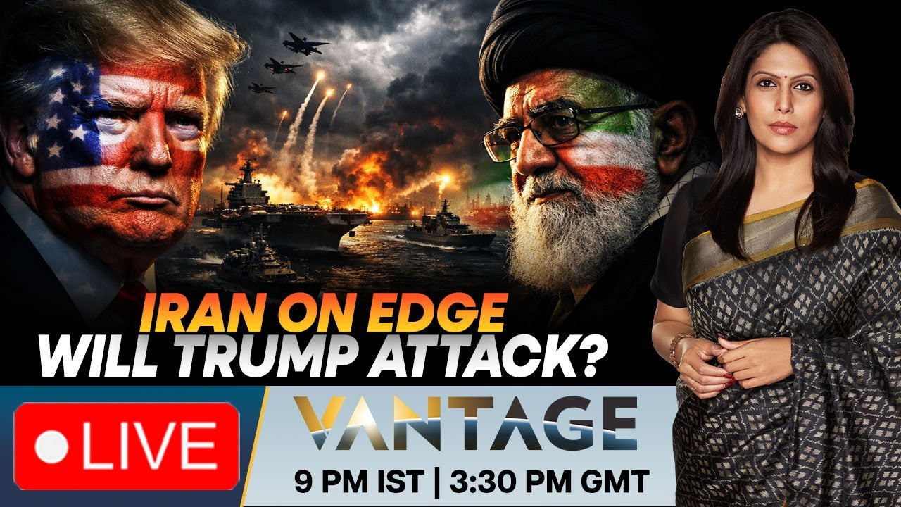 LIVE: Trump Moves Aircraft Carrier To West Asia; Will He Attack Iran? |Vantage with Palki Sharma