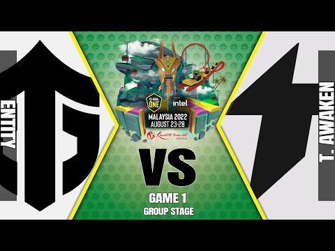 Entity vs Thunder Awaken Game 1 ｜Group Stage (ESL One Malaysia 2022)
