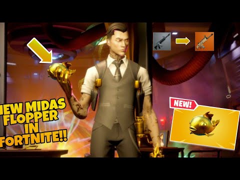 NEW MIDAS FLOPPER | TURN YOUR ENTIRE INVENTORY TO LEGENDARY RARITY - FORTNITE