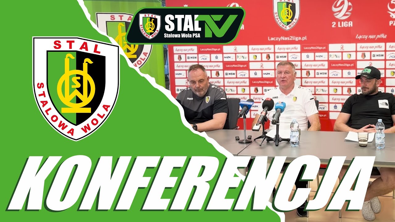 Wiesław Siembida o przyszłości Stali Stalowa Wola [KONFERENCJA PRASOWA]