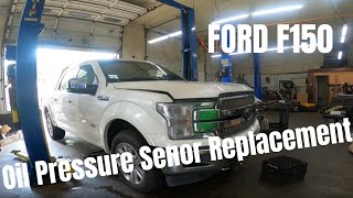 Ford F150 Eco boost Oil Pressure Sensor Replacement