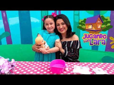 SOY MAMÁ PRIMERIZA CON LITTLE MOMMY | JUGANDO CON LARA