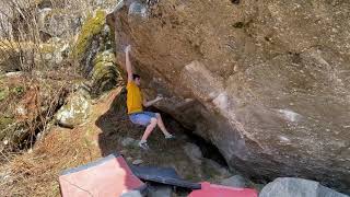 Video thumbnail de Mare Nostrum Hard, 8a. Val Masino