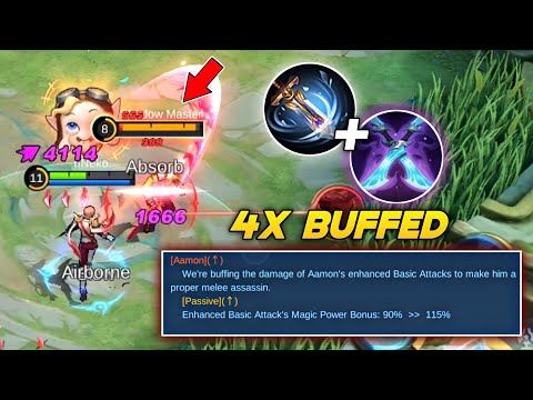 NEW BUFFED AAMON + NEW BUILD!! 1 HIT DELETED?🔥